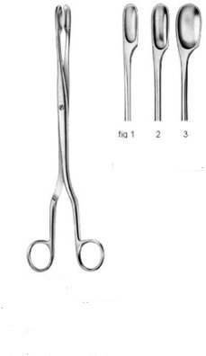 WINTER-NASSAUER Placenta & Ovum Forceps  28 cm